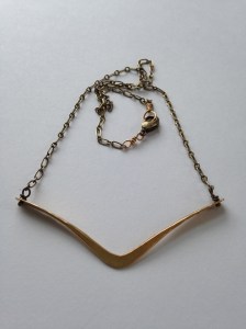 BrassVnecklace